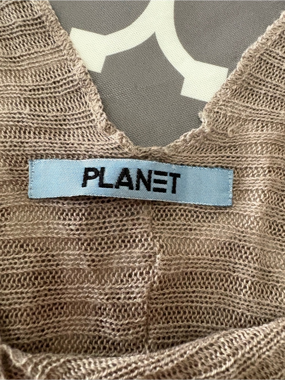 Planet by Lauren G Tencel cotton loose Top Tunic - Picture 2 of 8